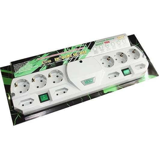 Сетевой фильтр Most TRG White 5м - TRG 5М WH - фото 2