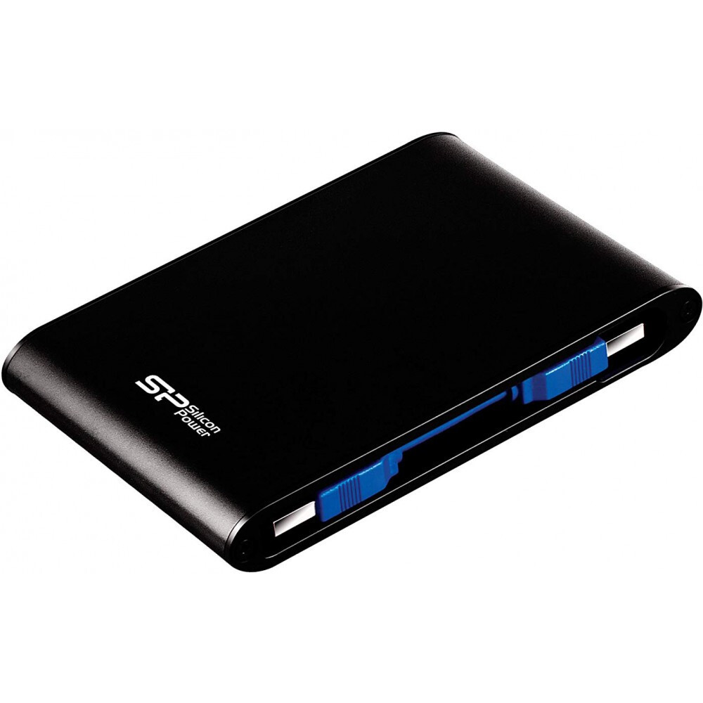 Внешний жёсткий диск 2TB Silicon Power Armor A80 Black (SP020TBPHDA80S3K)