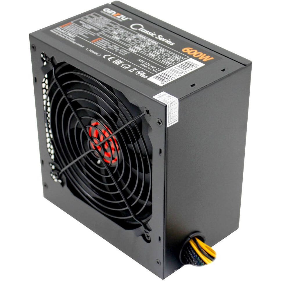 Блок питания 600W Ginzzu CB600 - фото 3