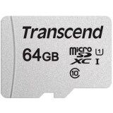 Карта памяти 64Gb MicroSD Transcend (TS64GUSD300S)