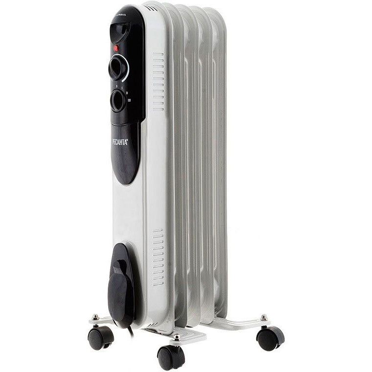 Масляный радиатор Ресанта ОМПТ-5Н 1000W White