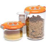 Вакуумные контейнеры Status VAC-RD-Round Orange