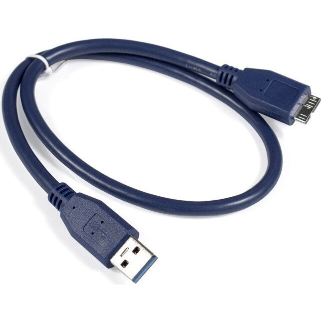 Кабель USB A (M) - microUSB 3.0 B (M), 0.5м, ExeGate EX-CC-USB3-AMmicroBM9P-0.5