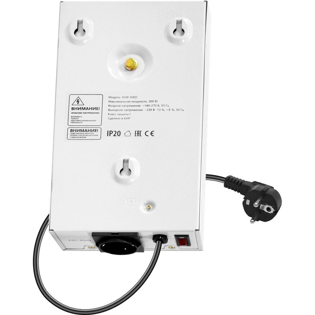 Стабилизатор напряжения Defender ASW 500D - 99044 - фото 3