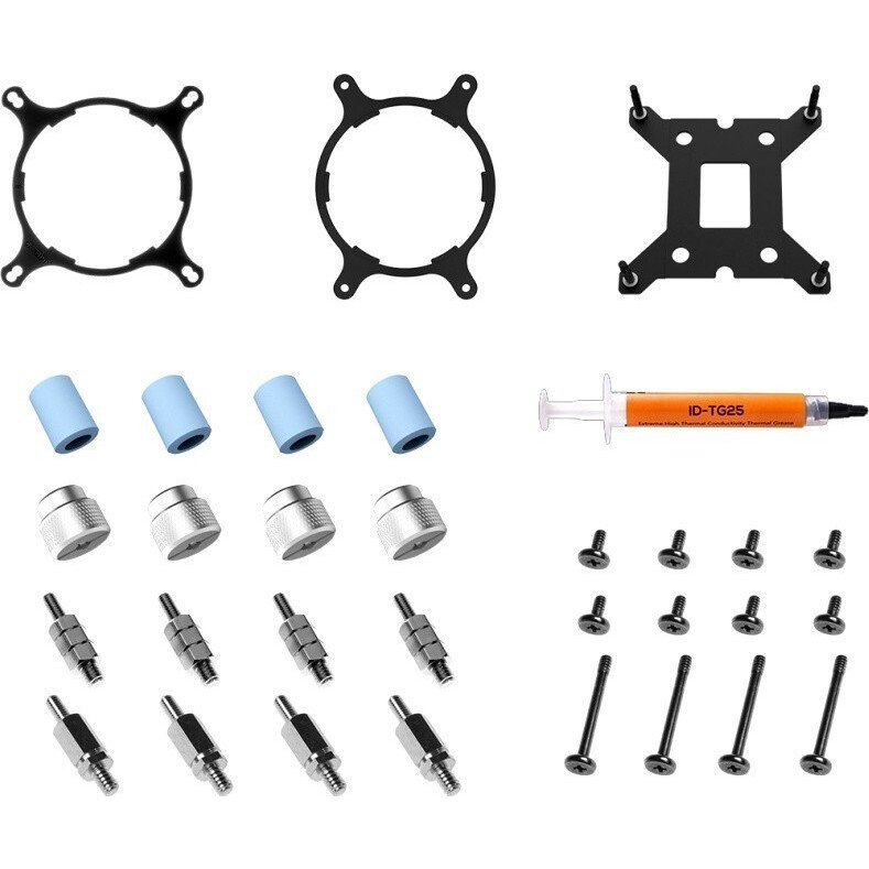 Система жидкостного охлаждения ID-COOLING ZOOMFLOW 240XT SNOW - фото 6
