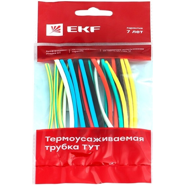 Термоусадочная трубка EKF tut-n-4 - фото 5