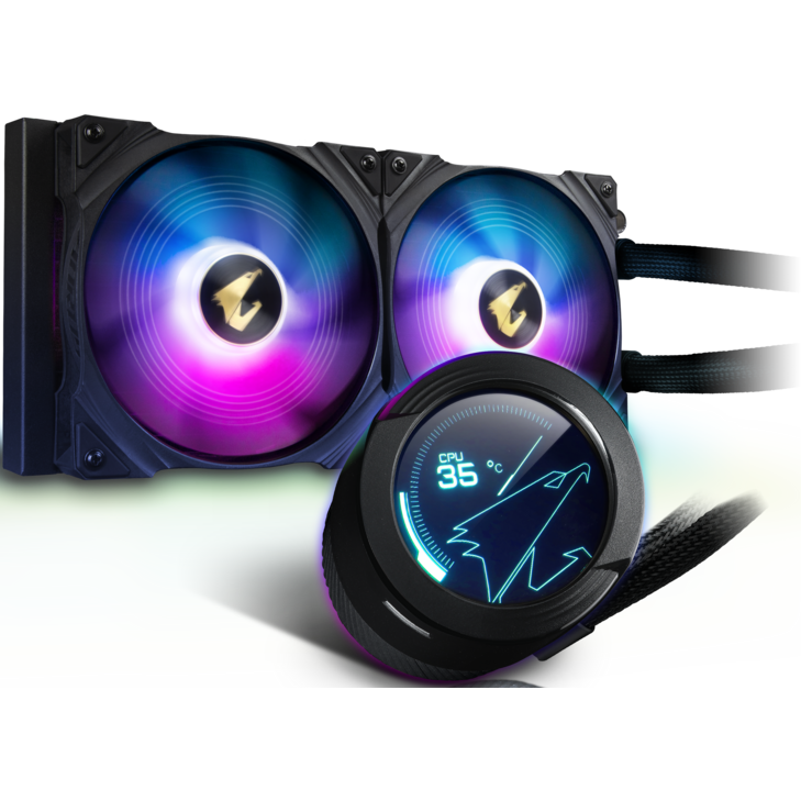 Система жидкостного охлаждения Gigabyte AORUS WATERFORCE X 280 - фото 2