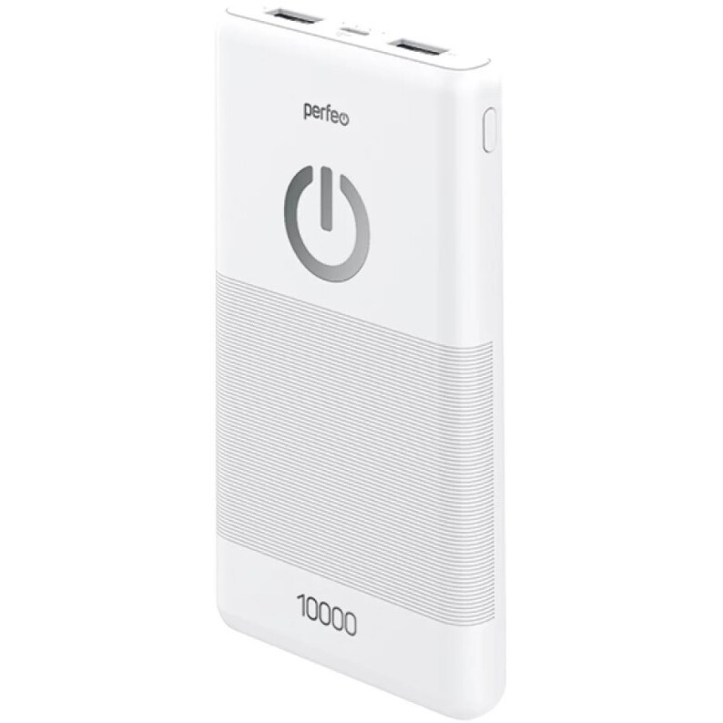 Внешний аккумулятор Perfeo Splash 10000mAh White