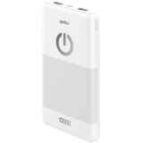 Внешний аккумулятор Perfeo Powerbank 10000mAh White (PF_B4297)