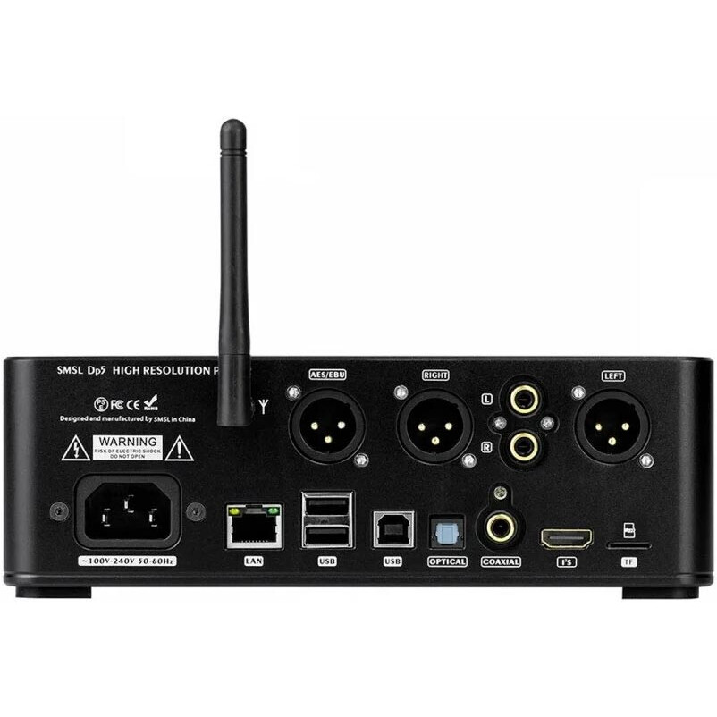 Сетевой аудиоплеер S.M.S.L. DP5 Black - фото 2