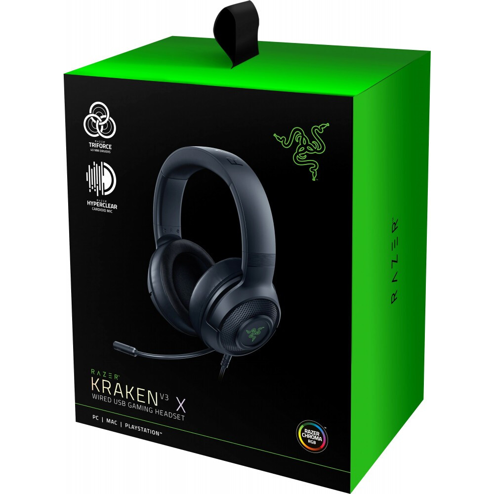 Гарнитура Razer Kraken V3 X - RZ04-03750100-R3M1 - фото 7