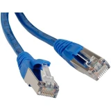 Патч-корд Hyperline PC-LPM-STP-RJ45-RJ45-C6-2M-LSZH-BL, 2м