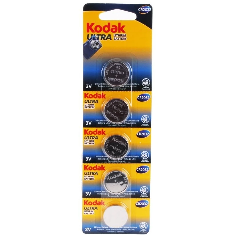 Батарейка Kodak (CR2032, 5 шт.) - CR2032-5BL