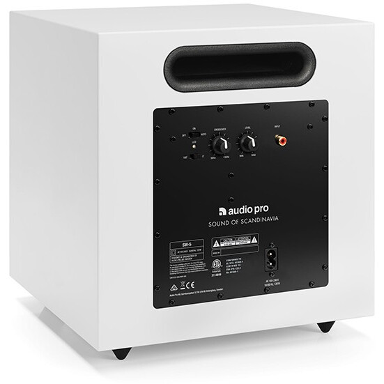 Сабвуфер Audio Pro SW-5 White - фото 4