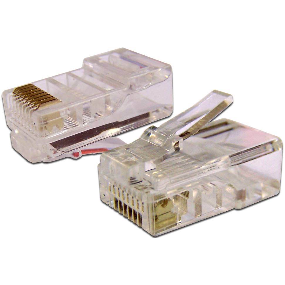 Коннектор RJ-45 TWT TWT-PL45-8P8C-6, 100 шт.