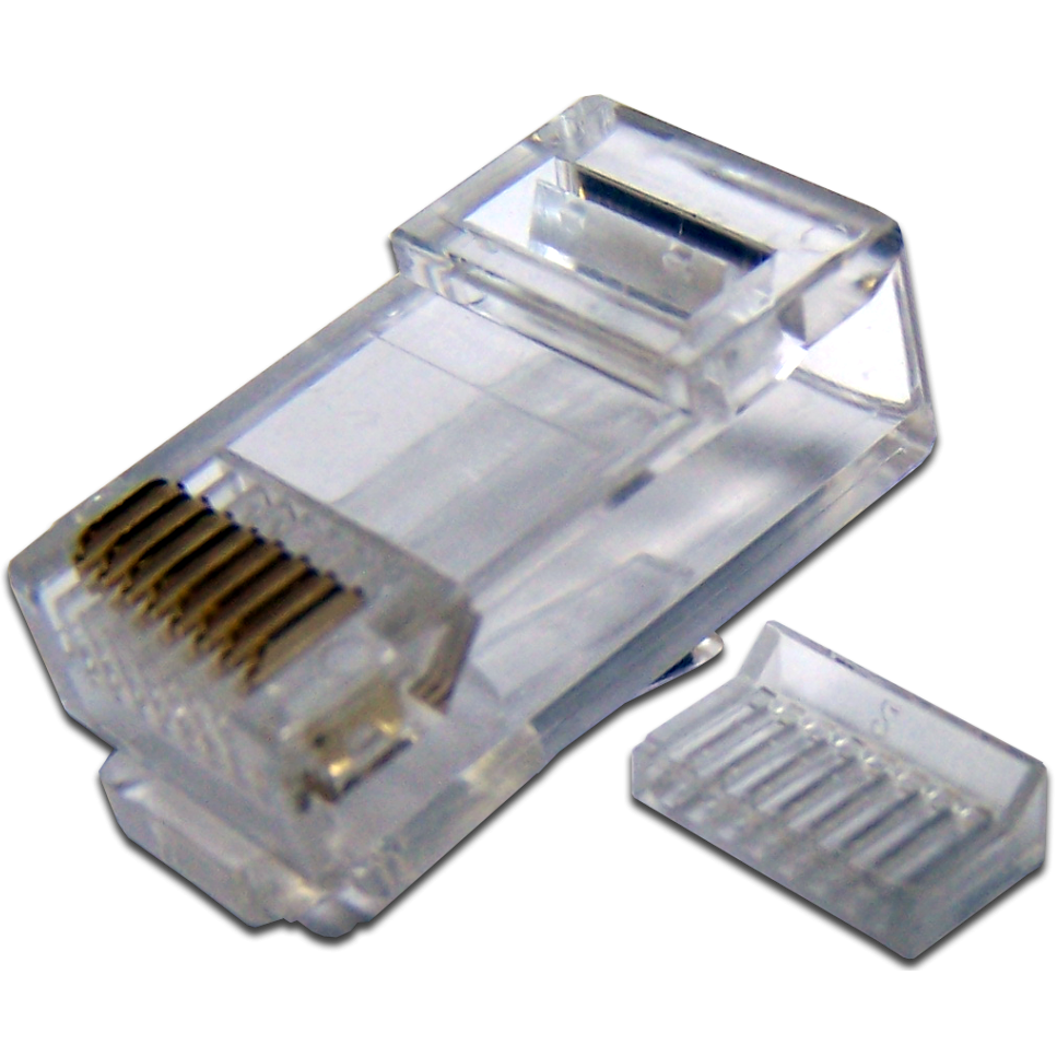 Коннектор RJ-45 TWT TWT-PL45-8P8C-V, 100 шт.