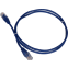 Патч-корд TWT TWT-45-45-0.5-BL, 0.5м