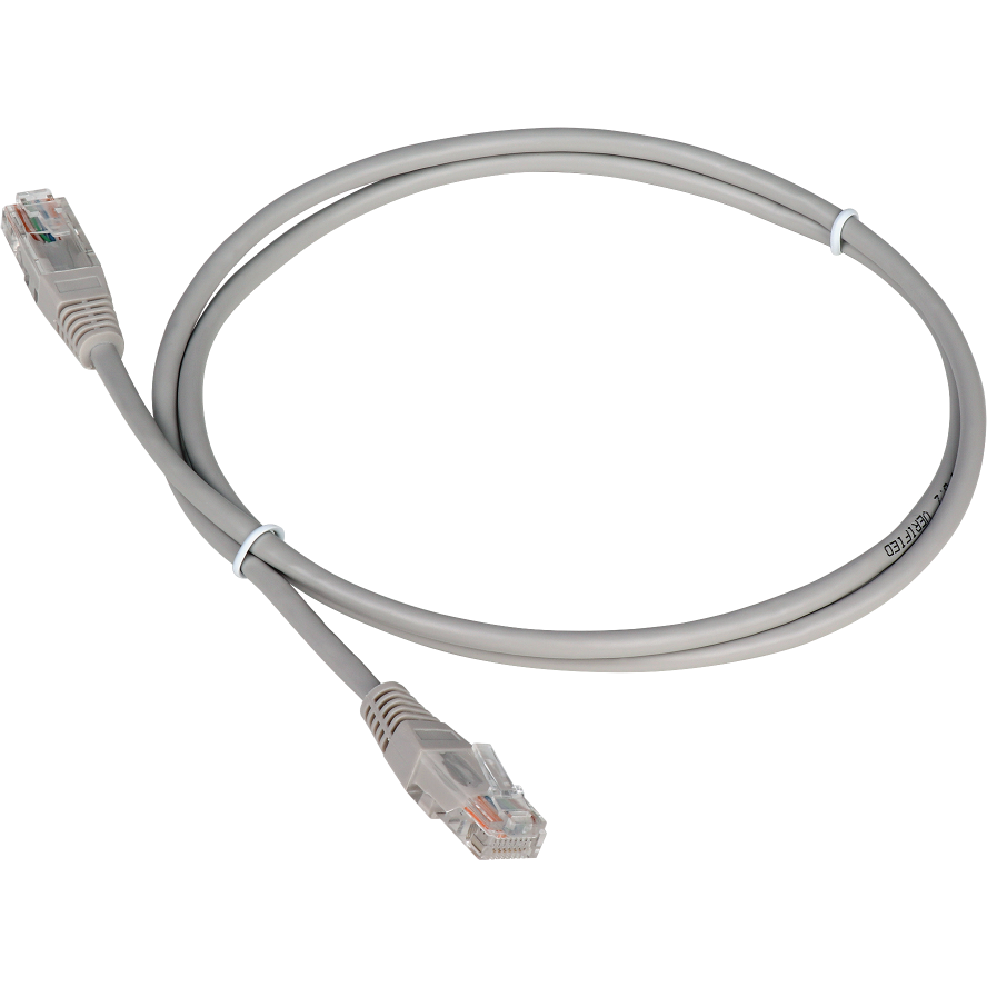 Патч-корд TWT TWT-45-45-0.5-GY, 0.5м