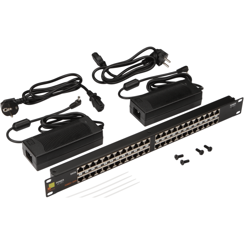 Патч-панель Lanmaster LAN-PP24-POE/A2