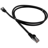 Патч-корд Lanmaster LAN-PC45/S5E-1.0-BK, 1м