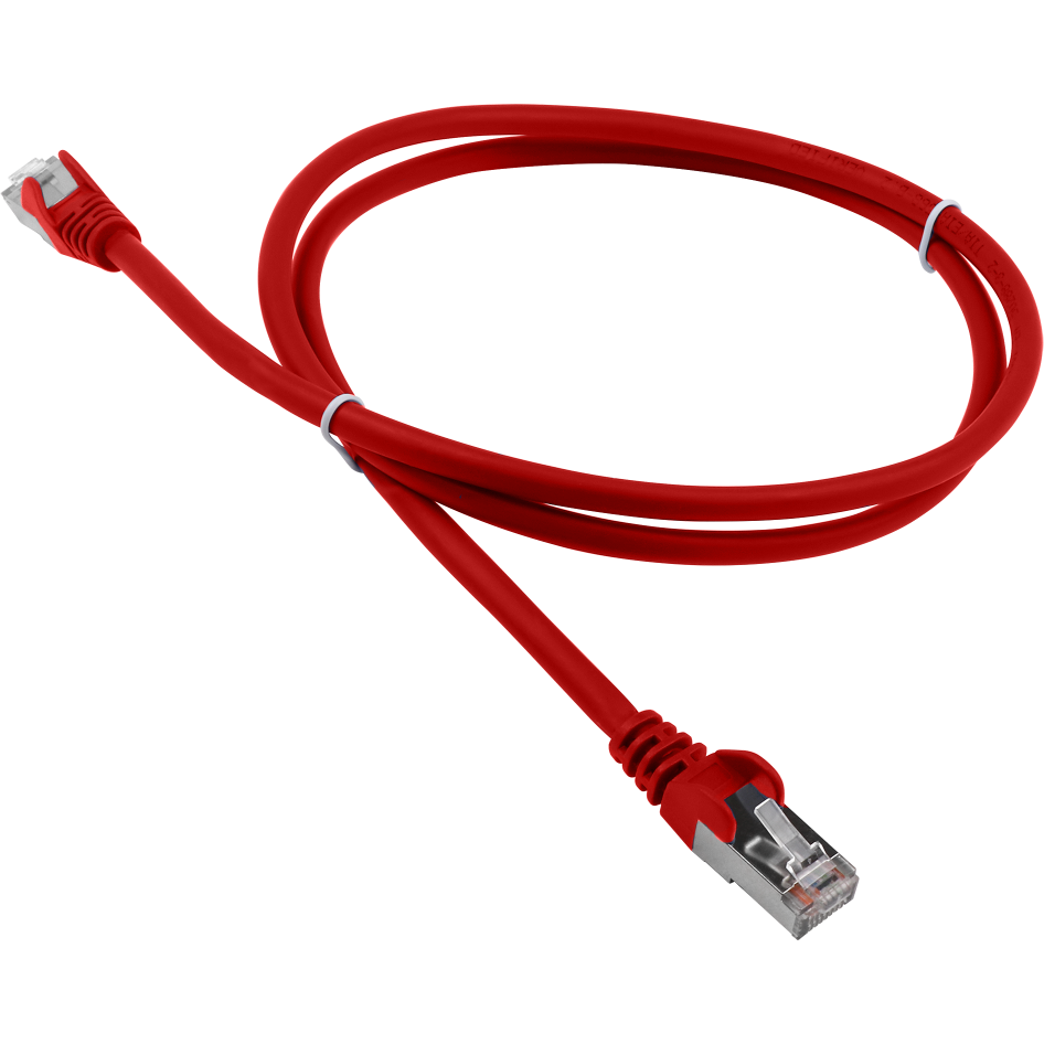 Патч-корд Lanmaster LAN-PC45/S5E-10-RD, 10м