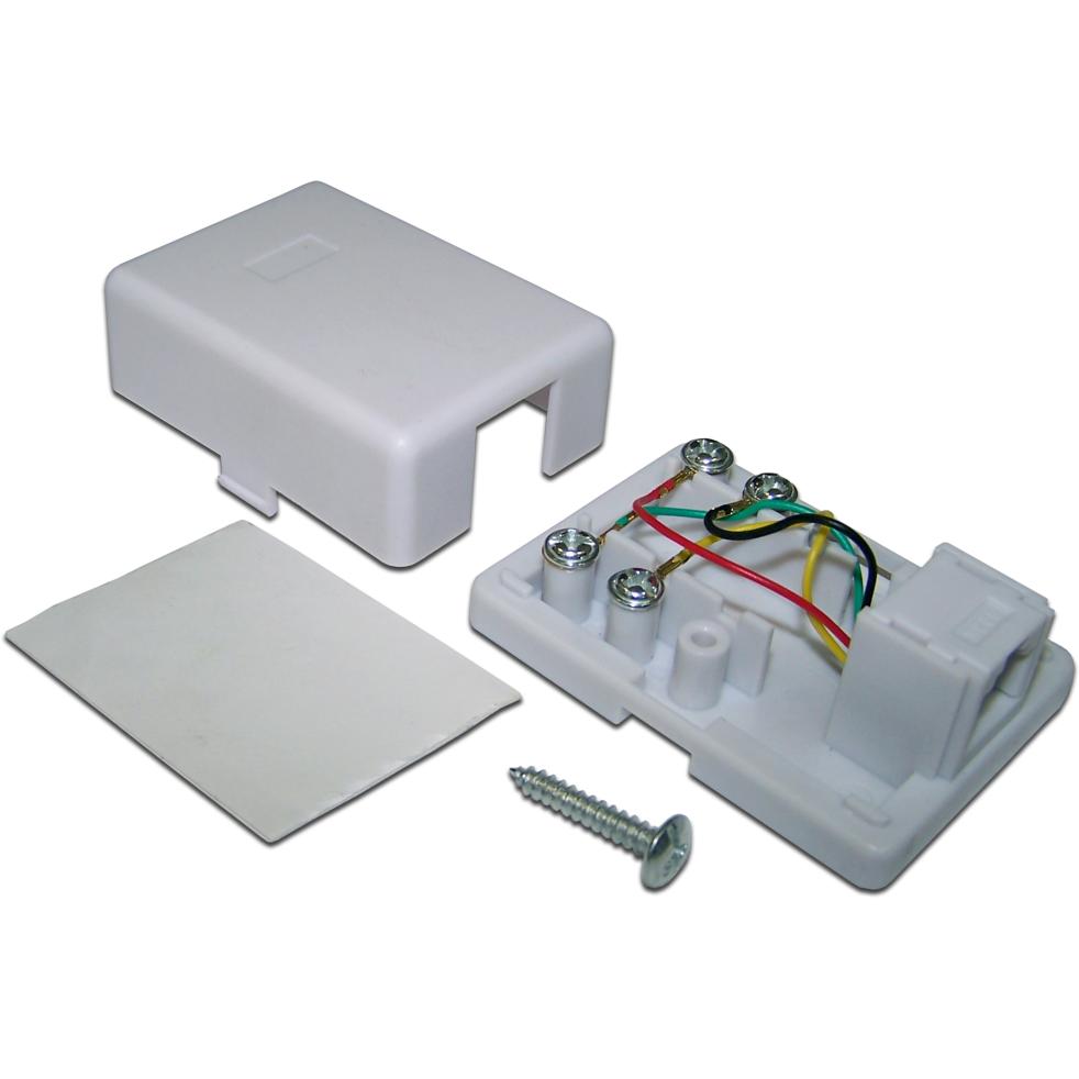 Розетка RJ-12 TWT TWT-SS1-12-WH - фото 2