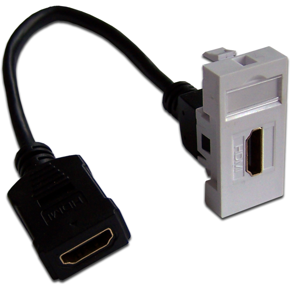 Вставка HDMI Lanmaster LAN-SIP-22HDMI-WH