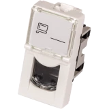 Вставка RJ-45 Lanmaster LAN-SIP-22U5E-WH