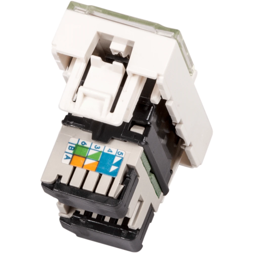 Вставка RJ-45 Lanmaster LAN-SIP-22U5E-WH - фото 2