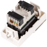 Вставка RJ-45 Lanmaster LAN-SIP-22U5E-WH