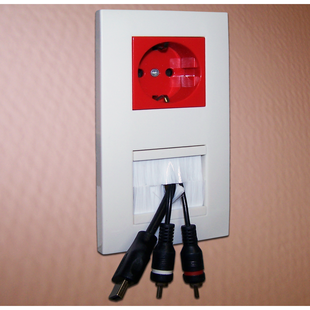 Вставка Lanmaster LAN-SIP-23BR-WH - фото 2