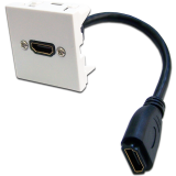 Вставка Lanmaster LAN-SIP-23HDMI-WH