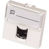 Вставка RJ-45 Lanmaster LAN-SIP-23U5E-WH