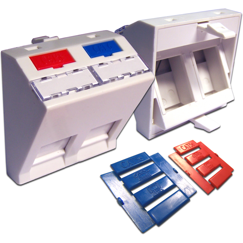Вставка Lanmaster LAN-SIP-24A-WH