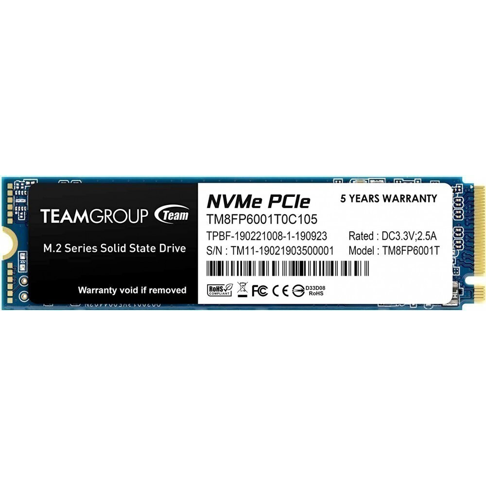 Накопитель SSD 1TB Team MP33 (TM8FP6001T0C101)