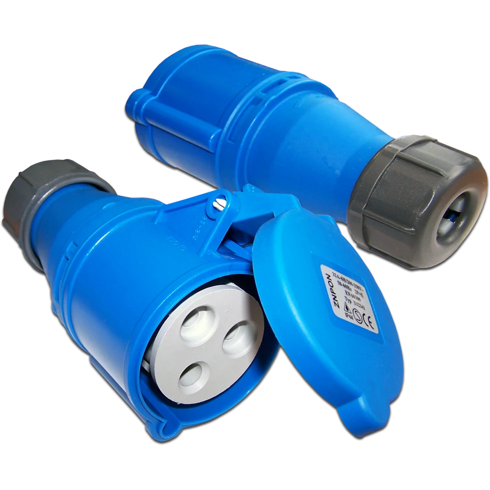 Вилка IEC 309 Lanmaster LAN-IEC-309-32A1P/F