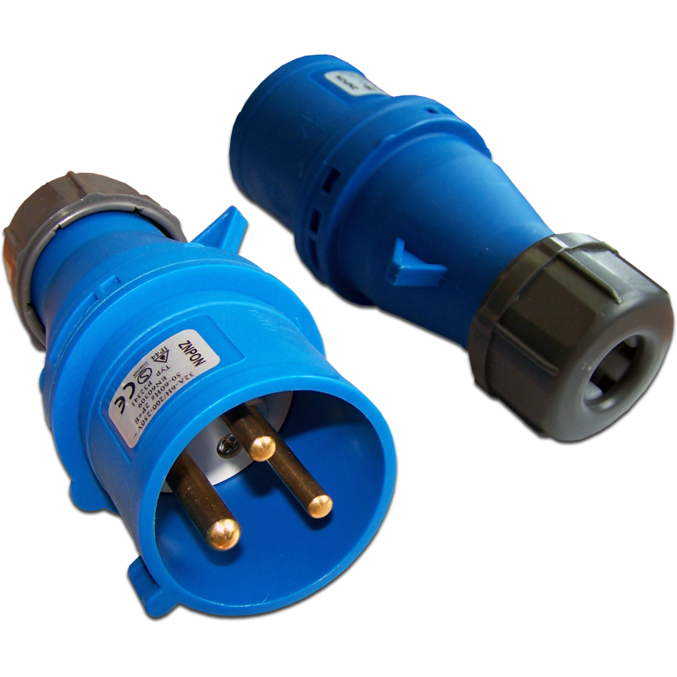 Вилка IEC 309 Lanmaster LAN-IEC-309-32A1P/M