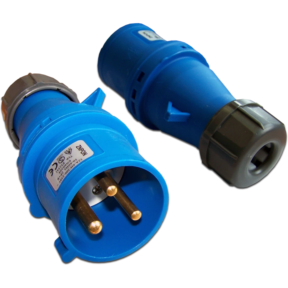 Вилка IEC 309 Lanmaster LAN-IEC-309-32A1P/M