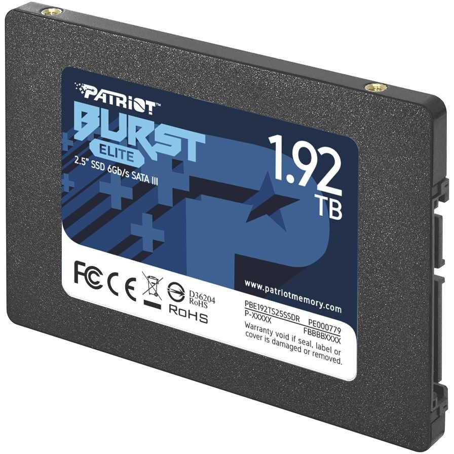 Накопитель SSD 1.92TB Patriot Burst Elite (PBE192TS25SSDR)