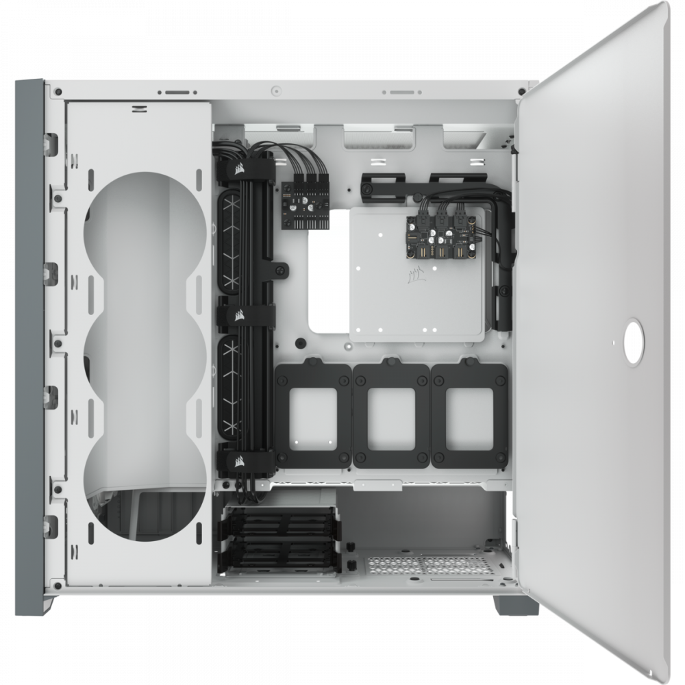 Корпус Corsair iCUE 5000X RGB White (CC-9011213-WW) - фото 8