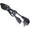 Кабель питания Schuko - C13, 2м, Lanmaster LAN-PP13/SHA-2.0-BK