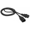Кабель питания C13 - C14, 10м, Lanmaster LAN-PP13/14-10-BK