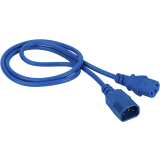 Кабель питания C13 - C14, 2м, Lanmaster LAN-PP13/14-2.0-BL