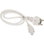 Кабель питания Schuko - C13, 2м, Lanmaster LAN-PP13/SH-2.0-WH