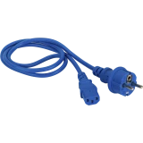 Кабель питания Schuko - C13, 5м, Lanmaster LAN-PP13/SH-5.0-BL