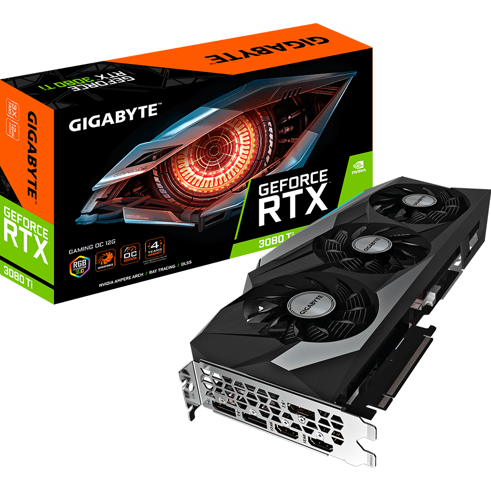 Видеокарта NVIDIA GeForce RTX 3080 Ti Gigabyte 12Gb (GV-N308TGAMING OC-12GD) - фото 8