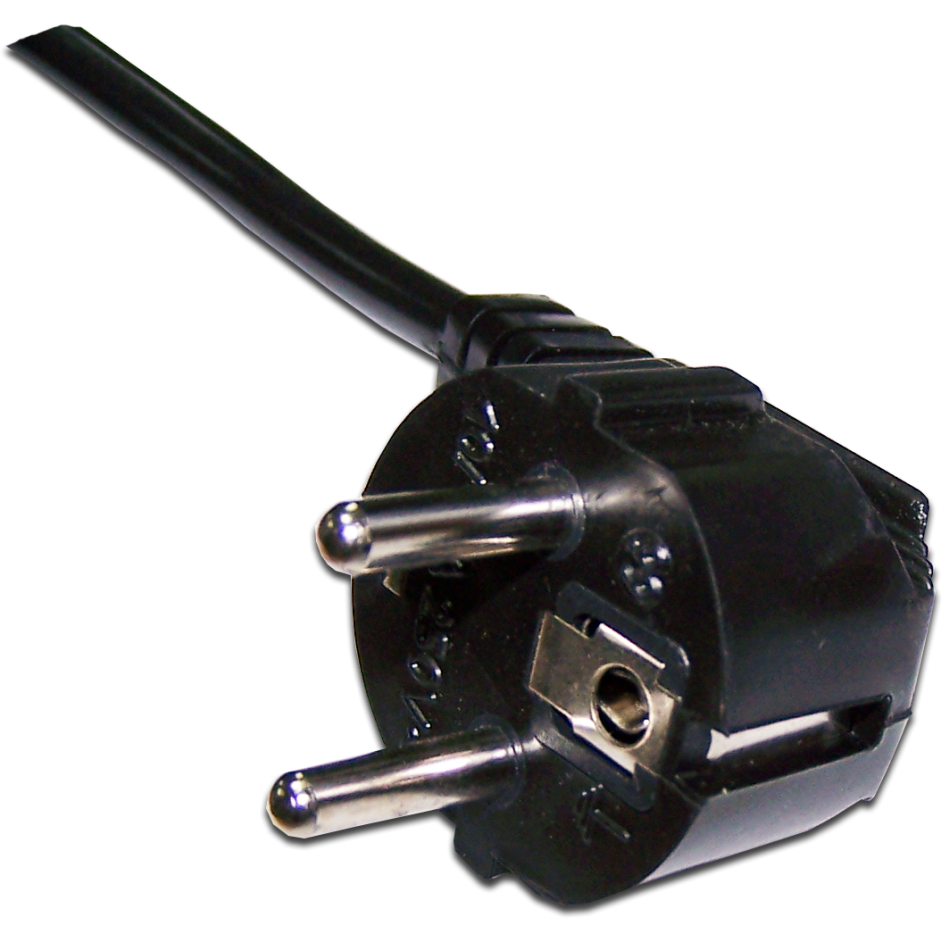 Кабель питания Schuko - C19, 3м, Lanmaster LAN-PP19/SHA-3.0-BK - фото 2