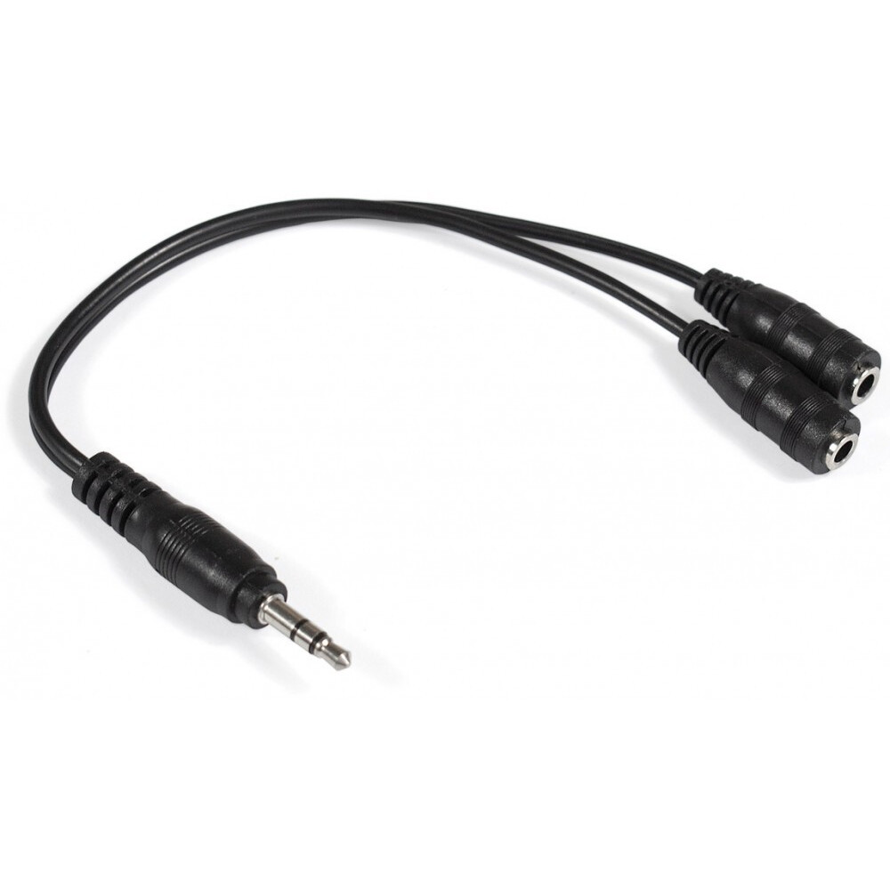Разветвитель 3.5 Jack (M) - 2x 3.5 Jack (F), ExeGate EX-CCA-415-0.3