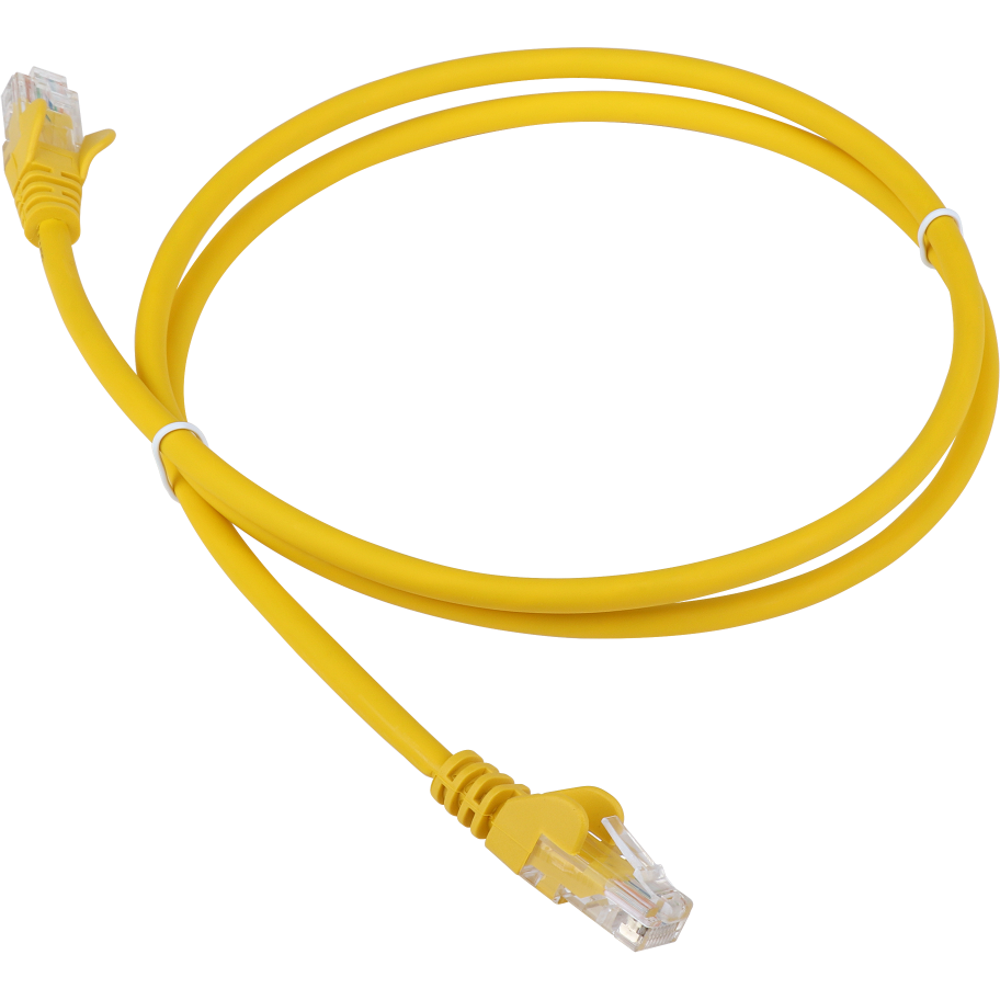 Патч-корд Lanmaster LAN-PC45/U5E-5.0-YL, 5м