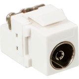 Вставка TV Lanmaster LAN-OK-TV/S-WH